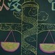 法治校园黑板报