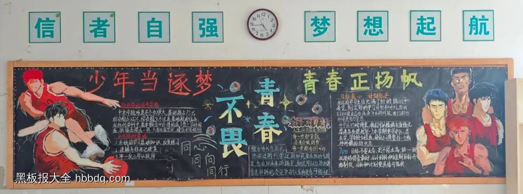 少年当逐梦·青春正扬帆黑板报7张-第5张