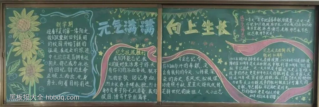 新学期梦想启航黑板报6张-第4张