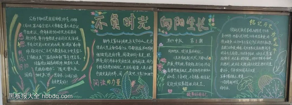 新学期梦想启航黑板报6张-第2张