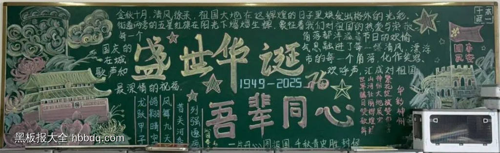 铭记历史九一八，吾辈自强主题黑板报-第9张