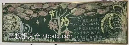 世界粮食日主题黑板报漂亮5张-第3张