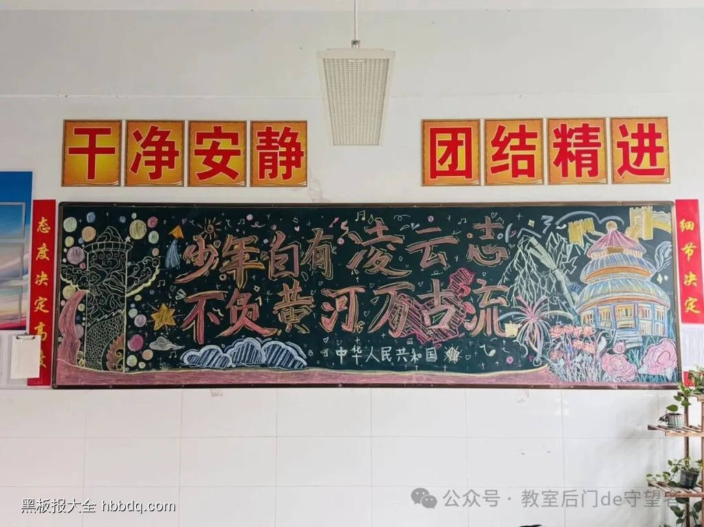 强国有我主题黑板报推荐2张-第2张