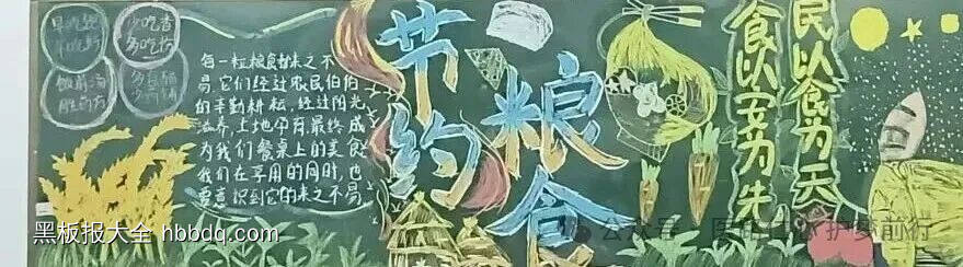 世界粮食日主题黑板报漂亮5张-第2张