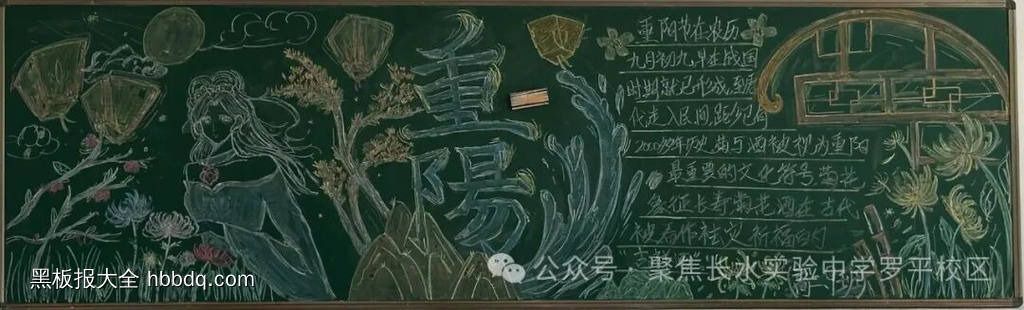 抗战胜利，反法西斯主题黑板报-第1张