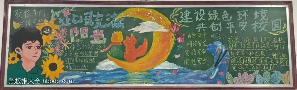 119消防宣传月黑板报-第4张