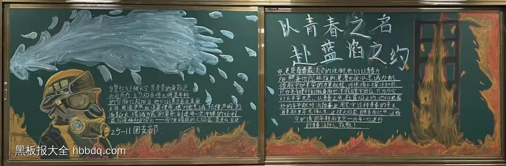 消防安全主题黑板报漂亮3张-第3张