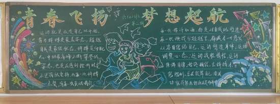 弘扬运动精神的主题黑板报9张