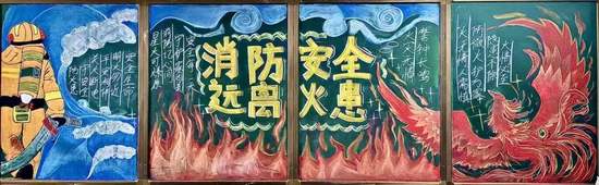 消防安全，人人有责主题黑板报推荐4张