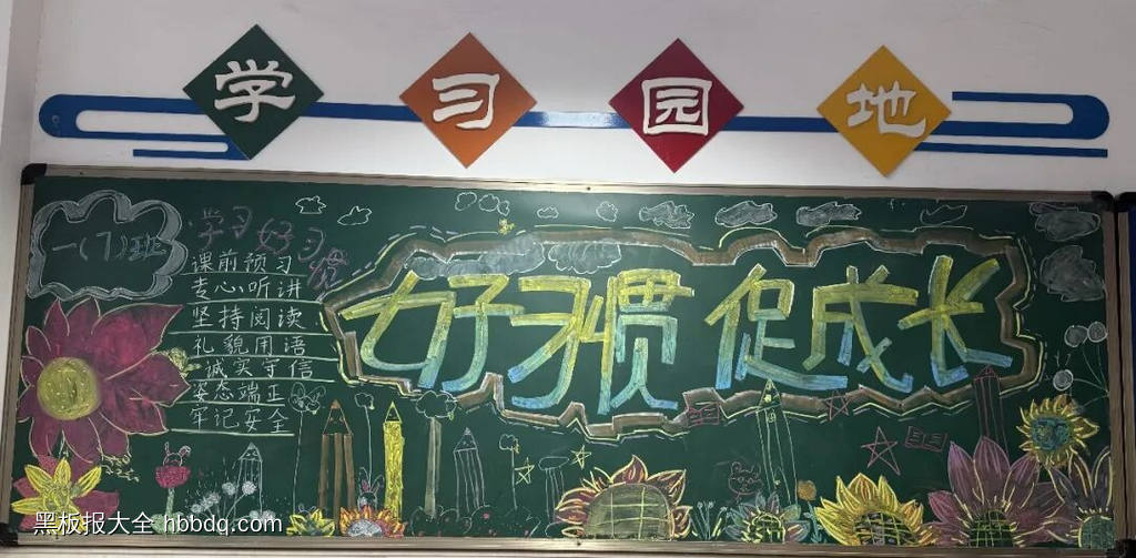 好习惯，促成长漂亮2张-第1张