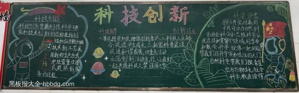 人工智能，科技未来主题黑板报-第4张