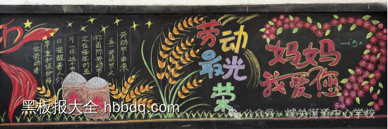 劳动最光荣主题黑板报推荐2张-第2张