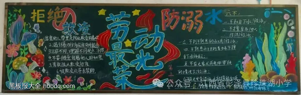 劳动最光荣主题黑板报简单又好看7张-第3张