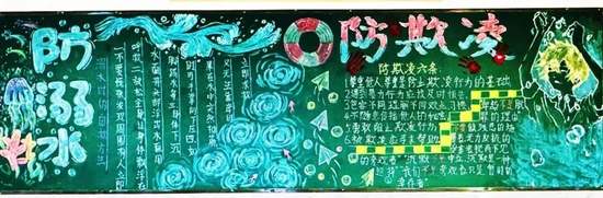 防溺水，防欺凌主题黑板报精选4张