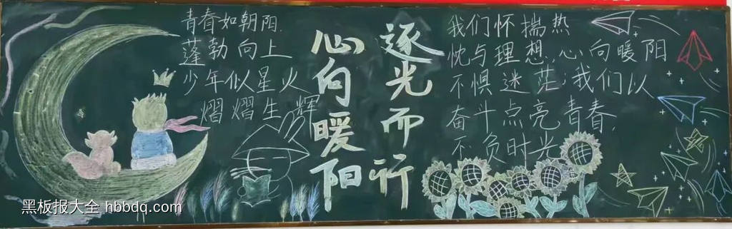心理健康主题黑板报漂亮3张-第3张