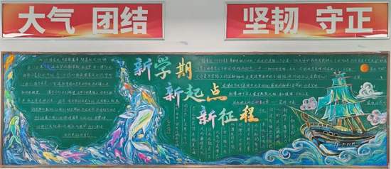 开学主题黑板报漂亮2张
